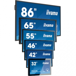 iiyama ProLite T4362AS-B1 Android, 109,2 cm (43''), capacitif projeté, 4K, noir