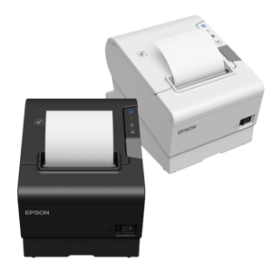 Epson TM-T88VI, USB, LPT, Ethernet, ePOS, noir