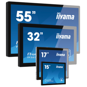 iiyama ProLite open-frame LCDs, 39,6 cm (15,6''), capacitif projeté, 10 pts, Full HD, en kit (USB), noir