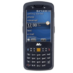 M3 Mobile BK10, 1D, LR, 8,9 cm (3,5''), QWERTY, GPS, USB, BT, WiFi