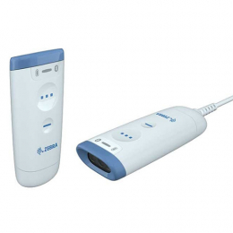 Zebra CS6080-HC, 2D, USB, en kit (USB), blanc