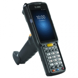 Zebra MC3300 Standard, 2D, SR, SE4770, USB, BT, WiFi, num. fonct., pistolet, PTT, GMS, Android