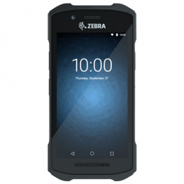 Zebra TC21, no barcode scanner, USB, BT (BLE, 5.0), WiFi, NFC, PTT, GMS, batt. étendue, Android