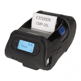 Citizen CMP-25L, USB, RS232, 8 pts/mm (203 dpi), écran, ZPL, CPCL