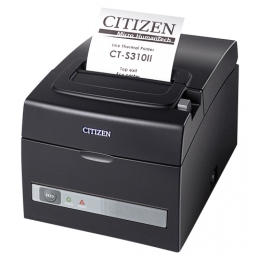 Citizen CT-S310II LAN, double IF, 8 pts/mm (203 dpi), massicot, noir