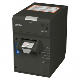 Epson TM-C710, USB, Ethernet, gris