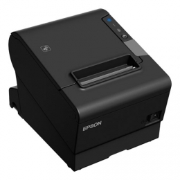 Epson TM-T88VI-iHub, Fiscal DE, TSE: 5 years, USB, RS232, Ethernet, ePOS, noir