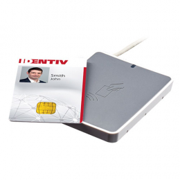 IDentiv uTrust 3700 F, USB , white