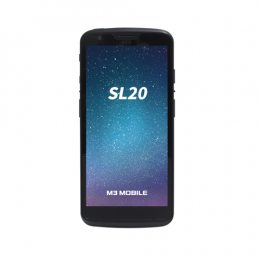 M3 Mobile SL20, 2D, SE4710, USB, USB-C, BT (BLE, 5.0), WiFi, 4G, NFC, GPS, GMS, Android