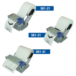 Star Sanei SK1-21HASF-Q-ST, USB, RS232, 8 pts/mm (203 dpi), massicot