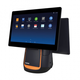 Sunmi T2s, 39,6 cm (15,6''), CD, Android, noir, orange