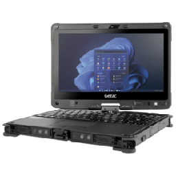 [USCE54VIXDSX] Getac V110, 29,5 cm (11,6''), Full HD, disposition US, GPS, puce, RFID, USB, USB-C, BT, WiFi, 4G, SSD, Win. 11 Pro, noir