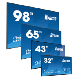 [LH3254HS-B1AG] iiyama ProLite LFDs, 80cm (31,5''), Full HD, RS232, Ethernet, Android, en kit (RS232), noir