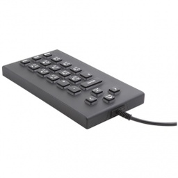 [90327-201/1800] PrehKeyTec SIK 21, num., USB, noir